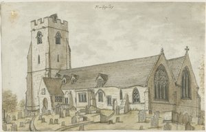 Rugeley Church (Old) by Stebbing Shaw