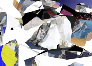 Fragmented Geometric Abstract by Stefan Fransson