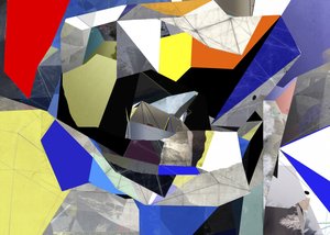 Vibrant Fragmented Geometry by Stefan Fransson