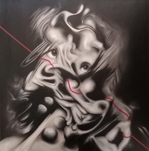 Eerie Abstract Portrait by Stefano Mazzolini