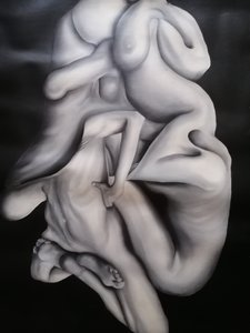 Intertwined Human Forms by Stefano Mazzolini