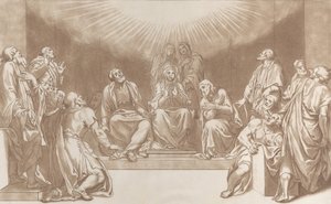 Descent of the Holy Ghost, 1760-90 by Stefano Mulinari