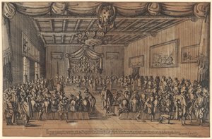 Banquet of the Pleasant Ones by Stefano della Bella
