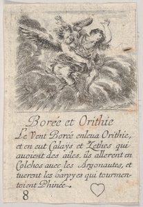 Boreas and Orithyia, from Game of Mythology