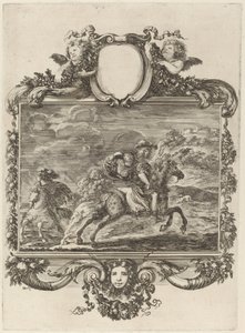 Clovis and Clotilda by Stefano della Bella