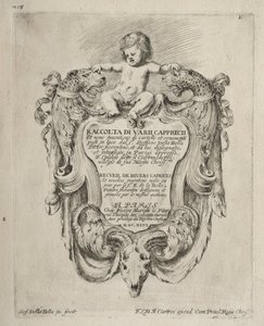 Collection of Various Caprices and New Designs of Cartouches and Ornaments by Stefano della Bella