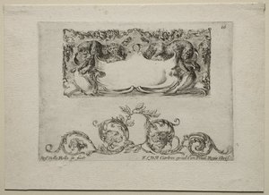 Collection of Various Caprices and New Designs of Cartouches and Ornaments: No 16
