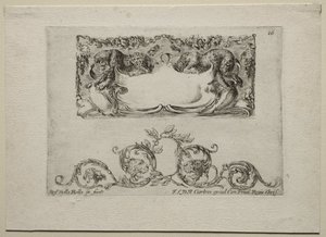 Collection of Various Caprices and New Designs of Cartouches and Ornaments: No 16