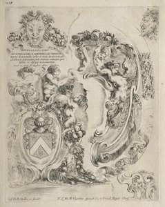 Collection of Various Caprices and New Designs of Cartouches and Ornaments: No. 2 by Stefano della Bella