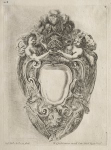 Collection of Various Caprices and New Designs of Cartouches and Ornaments: No. 3 by Stefano della Bella