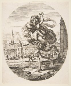Death carrying a child, from The five deaths
