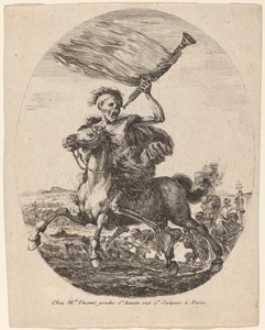 Death on Horseback by Stefano della Bella