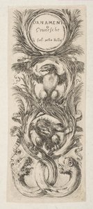 Frontispiece: Ornamenti o Grottesche by Stefano della Bella