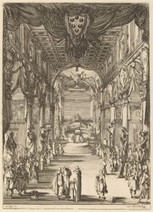 Funeral of Prince Francesco de Medici by Stefano della Bella