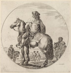 Hungarian Cavalier by Stefano della Bella