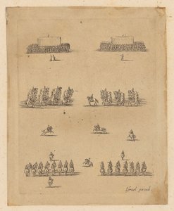 Infantry and Cavalry Units by Stefano della Bella