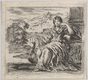 Juno, from Game of Mythology by Stefano della Bella