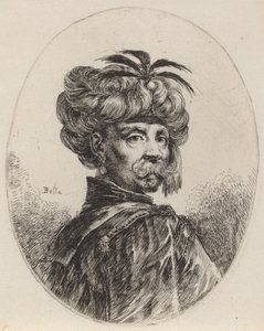 Moor in a Turban Trimmed with Five Feathers