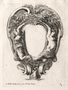 New Model for a Cartouche by Stefano della Bella