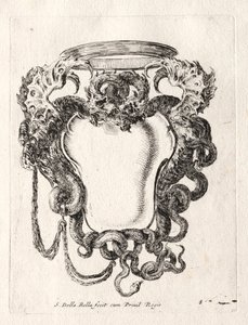 New Model for a Cartouche by Stefano della Bella