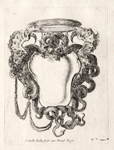 New Model for a Cartouche by Stefano della Bella