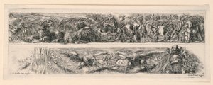 Ornaments of Friezes and Foliage by Stefano della Bella
