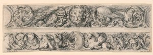 Ornamenti di Fregi e Fogliami by Stefano della Bella