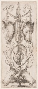 Grotesque Ornament by Stefano della Bella