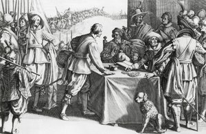 Paying mercenaries by Stefano della Bella