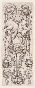 Plate, from Ornaments or Grotesques by Stefano della Bella