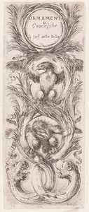 Plate, from the series Ornaments or Grotesques by Stefano della Bella