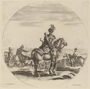 Polish Cavalier by Stefano della Bella
