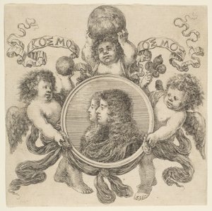 Portrait of Cosimo de Medici and Marguerite Louise d