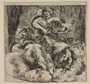 Proserpina, from Game of Mythology by Stefano della Bella