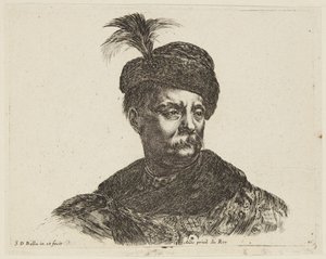 Study (The Principles of Drawing, 21) by Stefano della Bella
