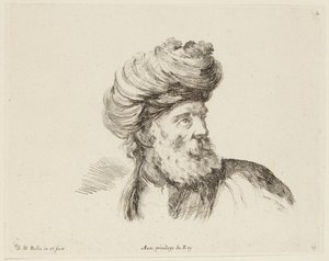 Study (I principii del disegno, 23) by Stefano della Bella