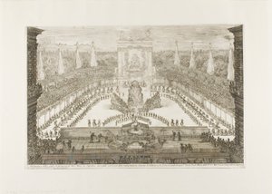 The Opening Assembly of the Equestrian Ballet by Stefano della Bella