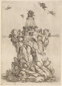 The Rock of Aeolus by Stefano della Bella