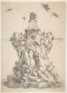 The Rock of Aeolus, 1652 by Stefano della Bella