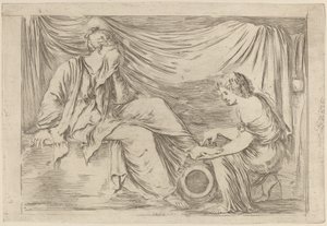The Toilette of a Bride by Stefano della Bella