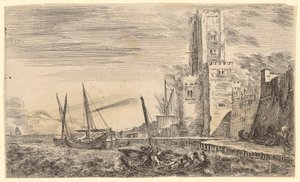 Tower of Calais by Stefano della Bella