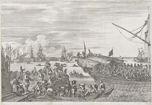 Departure of a Galley Ship in the Port of Livorno