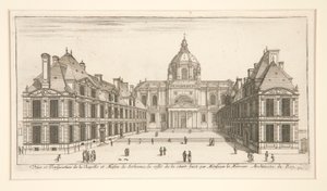 View and Perspective of the Chapel and House of Sorbonne