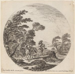 Windblown Horsemen, 1646