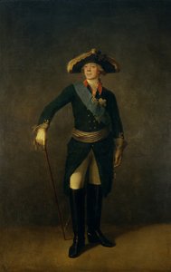 Portrait of Emperor Paul I of Russia by Stepan Semenovich Shchukin