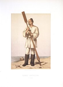 The garment of Grand Prince Sviatoslav I of Kiev by Stepan Stepanovich Strekalov