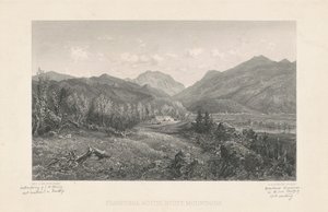 Franconia Notch, White Mountains by Stephen Alonzo Schoff, after George L. Brown