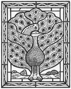 Peacock Window from Bagshot Park, Surrey by Stephen Conlin