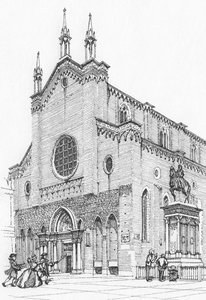 The Church of Saints Zanipolo, Venice by Stephen Conlin