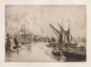 On the Thames, Canterbury, Eng., Aug. 1884